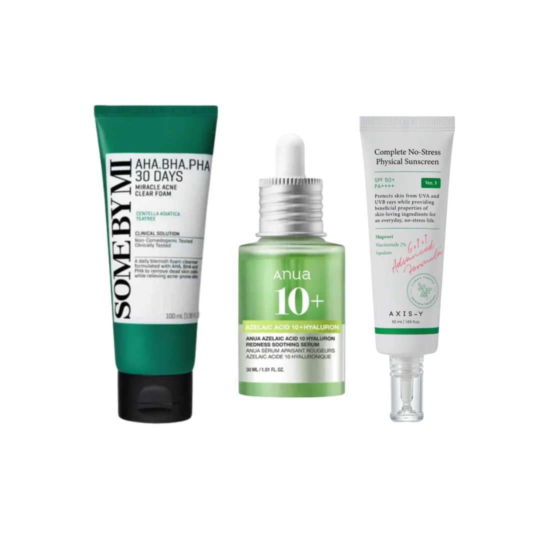 A Simple Routine for Blemish-Free Skin. Breakouts don’t need a complicated routine. With the right essentials, you can keep skin clear, calm, and protected. 
