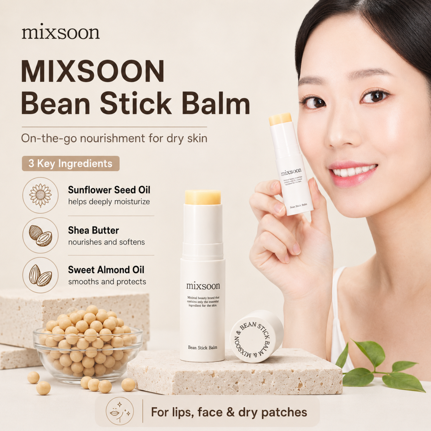 MIXSOON Bean Stick Balm 11.5ml