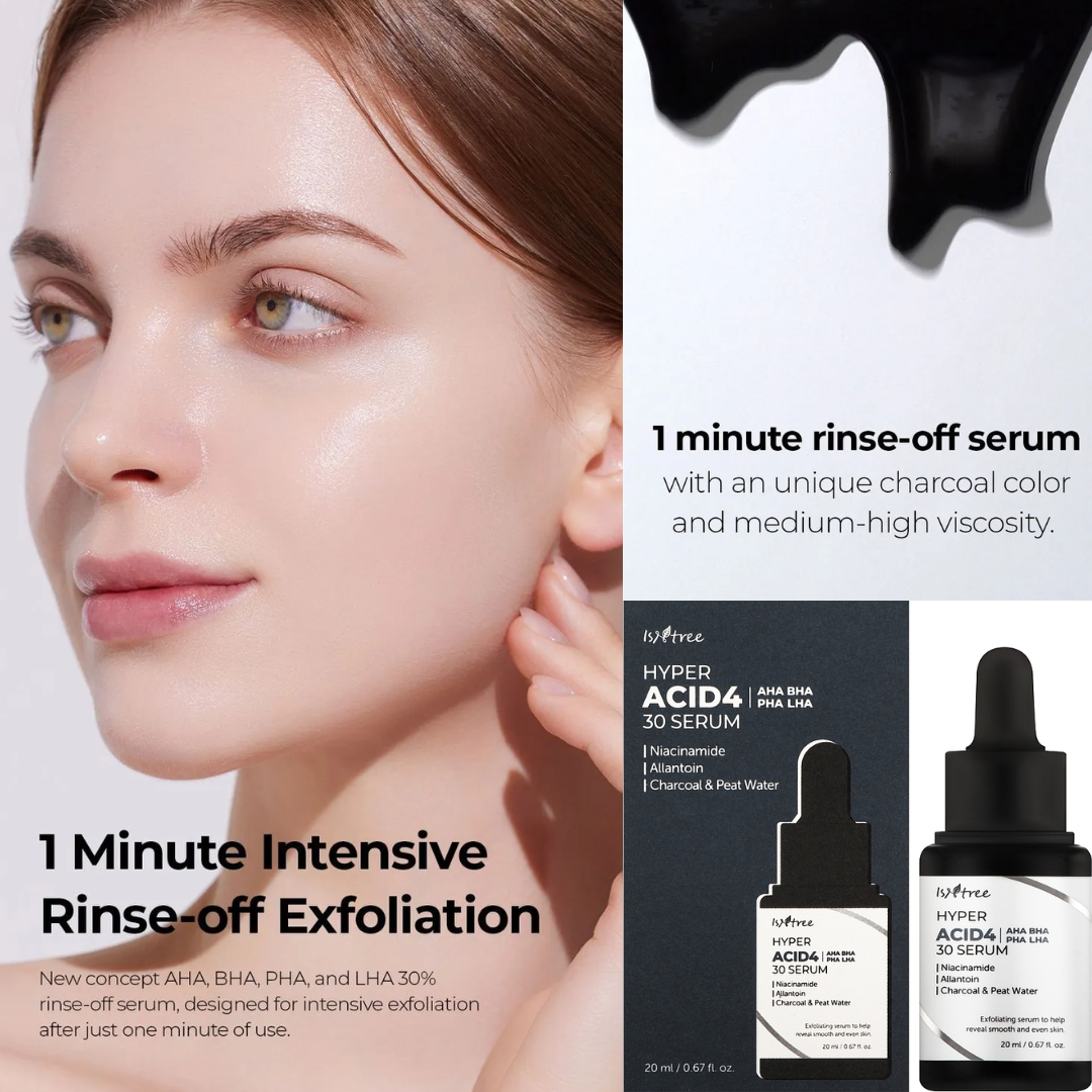 ISNTREE Hyper Acid 4 AHA BHA PHA LHA 30 Serum 20ml