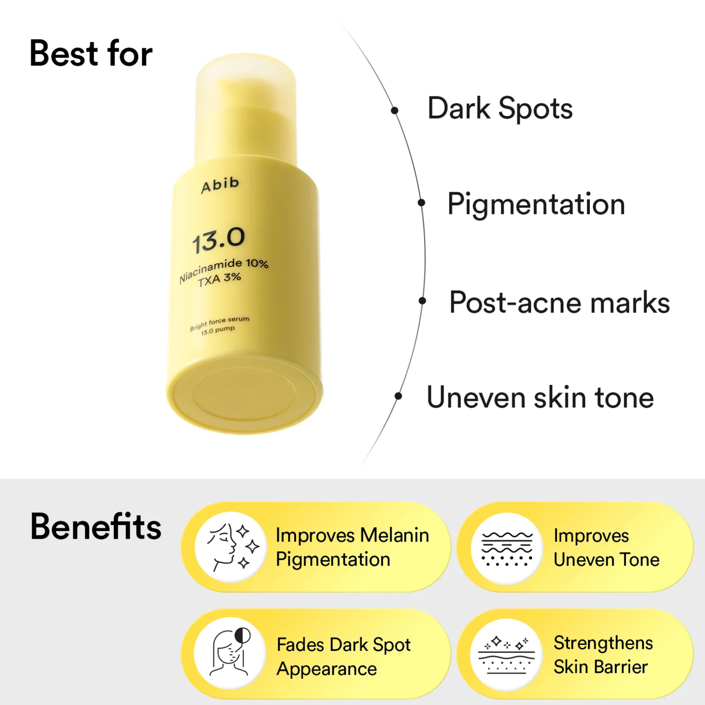 ABIB Bright Force Serum 13.0 Pump 30ml