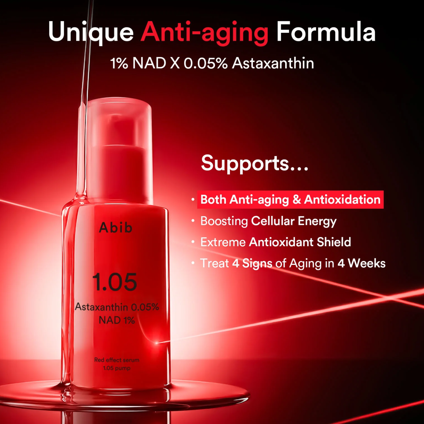 ABIB Red Effect Serum 1.05 Pump 30ml