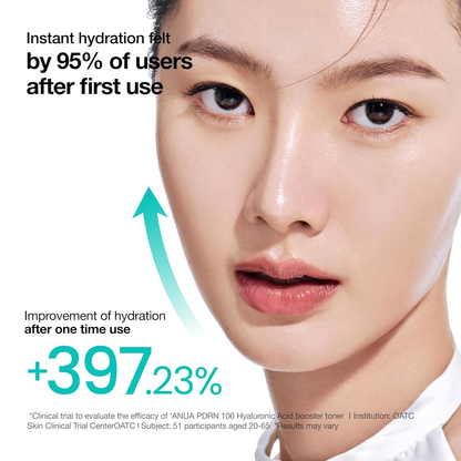 ANUA PDRN 100 Hyaluronic Acid Booster Toner 250ml