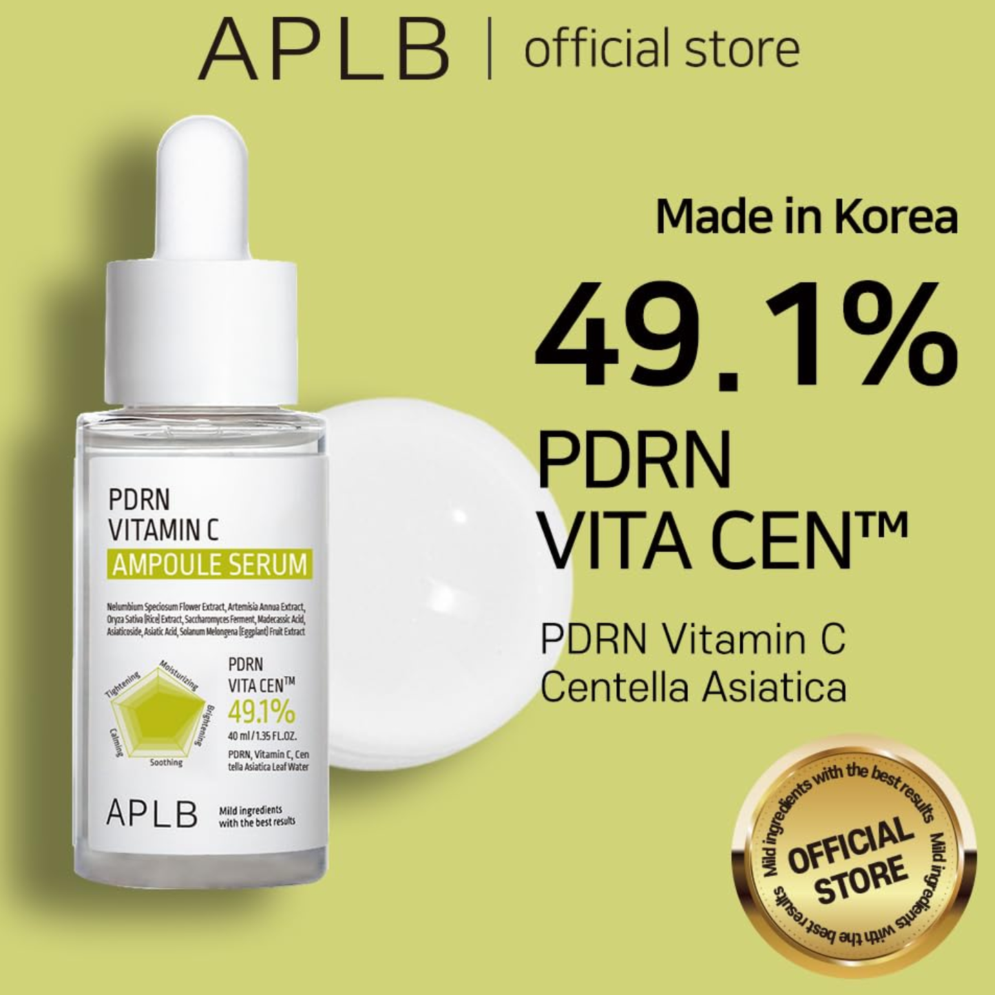 APLB PDRN Vitamin C Ampoule Serum 40ml
