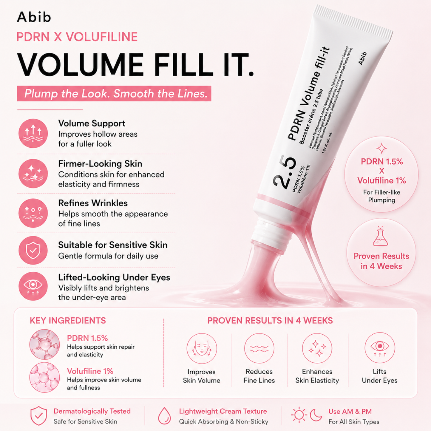 ABIB PDRN Volume Fill-it Booster Crème 2.5 Tube 30ml