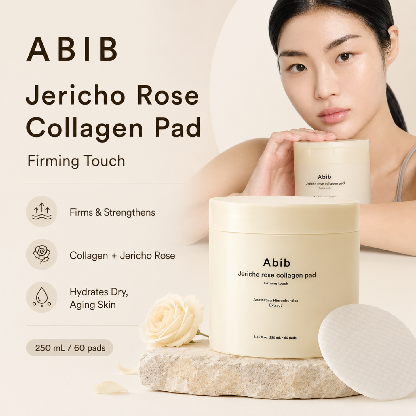 ABIB Jericho Rose Collagen Pad Firming Touch 60ea