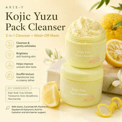 AXIS-Y Kojic Yuzu Pack Cleanser 60g
