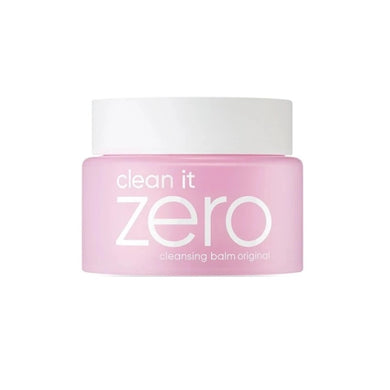 BANILA CO Clean It Zero Cleansing Balm Original is a sherbet-like cleansing balm that effortlessly melts away makeup, sunscreen, and impurities without stripping your skin's natural moisture. Formulated with nourishing ingredients like Vitamin E and various plant extracts, it leaves the skin clean, soft, and hydrated. This cult-favorite balm transforms from a solid balm to a silky oil upon application, making it a perfect first step in your double cleansing routine.