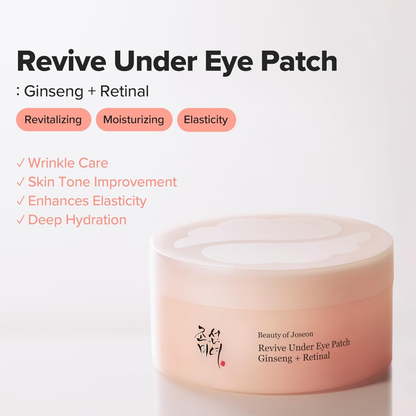 BEAUTY OF JOSEON Revive Under Eye Patch 60ea