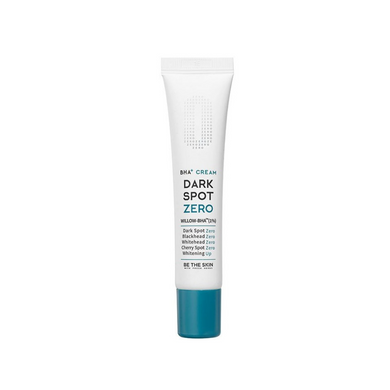 BE THE SKIN BHA+ Dark Spot Zero Cream is a powerful brightening cream designed to target dark spots and uneven skin tone. Formulated with Niacinamide, Tranexamic Acid, and multiple forms of Vitamin C, this cream works to fade hyperpigmentation while improving overall skin clarity. The addition of BHA (Salicylic Acid) helps to gently exfoliate and clear pores, while Centella Asiatica extracts soothe and repair the skin. Ideal for daily use, this cream leaves your skin looking brighter, smoother, and more eve