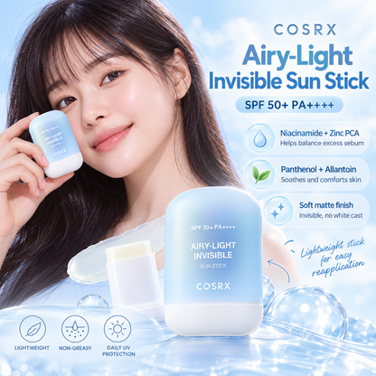 COSRX Airy-Light Invisible Sun Stick 19g