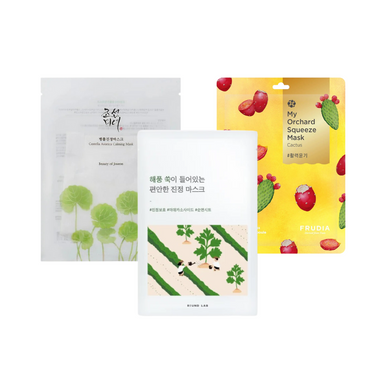 ELIKO GLOW Skin Calming Mask Set is designed to soothe and rejuvenate sensitive and irritated skin. Each mask is infused with nourishing ingredients that provide intense hydration, reduce redness, and promote a calm, balanced complexion. Perfect for all skin types, this set ensures your skin feels refreshed and revitalized after every use.