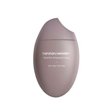 HARUHARU WONDER Black Rice 10 Hyaluronic Cream is a deeply nourishing moisturizer formulated with 10,000 ppm of Oryza Sativa (Rice) Extract and 10 types of Hyaluronic Acid. This lightweight cream provides intense hydration, improves elasticity, and supports a healthy skin barrier. Enriched with Evening Primrose Oil, Safflower Seed Oil, and Panax Ginseng Root Extract, it soothes and revitalizes the skin for a smooth, radiant complexion. Perfect for daily use to achieve hydrated and glowing skin.