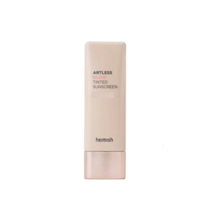HEIMISH Artless Glow Tinted Cream Shine Beige is a multi-functional tinted cream that combines hydration, sun protection, and a natural glow. Formulated with Niacinamide for brightening and Adenosine for anti-aging care, it evens out skin tone while delivering a radiant, dewy finish. Enriched with Pearl Extract and botanical ingredients like Rosa Canina Fruit Extract and Thyme Leaf Extract, it nourishes and soothes the skin. Perfect for daily wear, this tinted cream provides lightweight coverage and a lumin