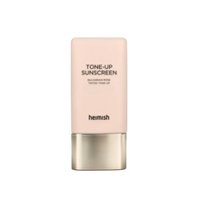 Load image into Gallery viewer, HEIMISH Bulgarian Rose Tinted Tone-Up Sunscreen gives your skin a natural rosy glow while evening out your tone. Enriched with rosa damascena flower water and rosa canina fruit oil, it hydrates and soothes for a soft, radiant finish. Lightweight and easy to apply, it’s perfect for daily use, leaving your skin looking fresh and luminous.