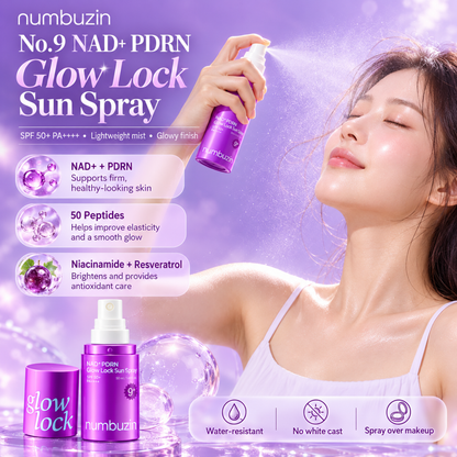 NUMBUZIN No.9 NAD+ PDRN Glow Lock Sun Spray 50ml