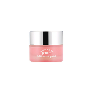 PETITFEE Oil Blossom Lip Mask - Camellia Seed Oil is a nourishing overnight treatment that deeply hydrates and softens lips. Formulated with Camellia Seed Oil, Shea Butter, and Jojoba Oil, this rich lip mask locks in moisture, repairs dryness, and restores suppleness. Infused with botanical extracts like Turmeric Root and Moringa Seed Oil, it helps soothe and protect the delicate lip area, leaving lips smooth, plump, and refreshed by morning.