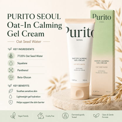 PURITO SEOUL Oat-In Calming Gel Cream 100ml