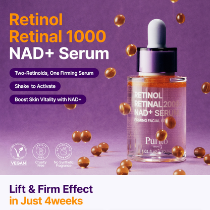 PURITO SEOUL Retinol Retinal 2000 NAD+ Serum 30ml