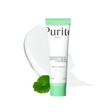 Load image into Gallery viewer, PURITO SEOUL Wonder Releaf Centella Cream Unscented is a gentle, calming moisturizer for sensitive skin. Infused with Centella Asiatica, it soothes irritation and reduces redness. Niacinamide brightens, while Squalane and Macadamia Seed Oil deeply hydrate and strengthen the skin barrier. Enriched with Shea Butter, Ceramides, and Beta-Glucan, it locks in moisture and protects against environmental stress. Ideal for sensitive skin types, this cream ensures a soft, healthy complexion.