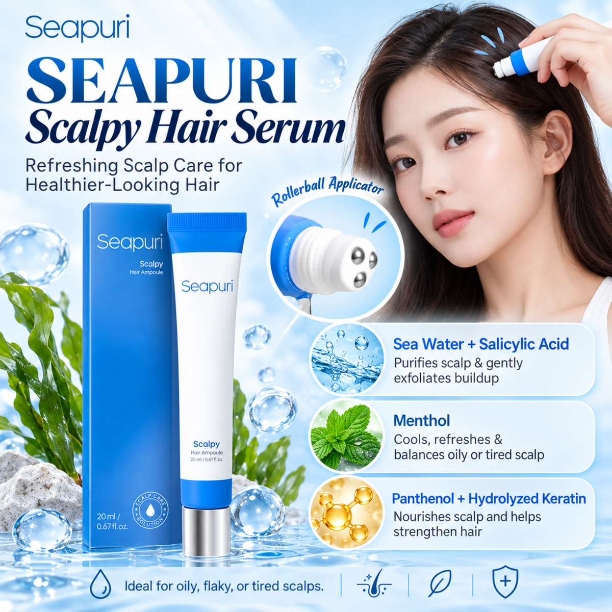 SEAPURI Scalpy Hair Serum 20ml