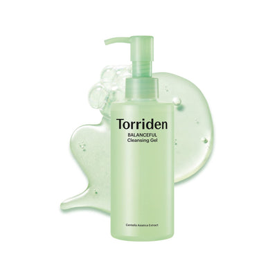 TORRIDEN Balanceful Cleansing Gel is a gentle yet effective cleanser that deeply cleanses while soothing and hydrating the skin. Formulated with the 5D Cica Complex, including Centella Asiatica Extract, Madecassoside, and Asiatic Acid, it calms irritated skin and supports the skin barrier. Enriched with Panthenol, Ceramide NP, and Witch Hazel Extract, this cleansing gel helps maintain moisture and leaves the skin feeling refreshed and balanced. Ideal for sensitive and acne-prone skin, it gently removes impu