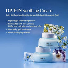 Load image into Gallery viewer, TORRIDEN DIVE-IN Low Molecular Hyaluronic Acid Soothing Cream 100ml
