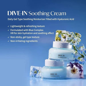 TORRIDEN DIVE-IN Low Molecular Hyaluronic Acid Soothing Cream 100ml