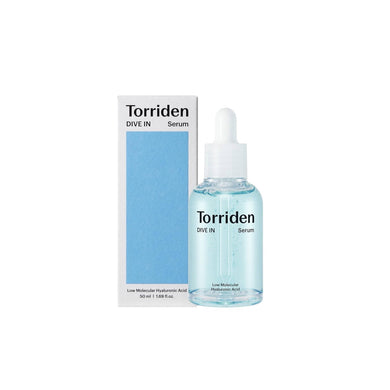 TORRIDEN DIVE-IN Low Molecule Hyaluronic Acid Serum provides deep hydration with its unique blend of low molecular Hyaluronic Acid, allowing moisture to penetrate deeply into the skin. Infused with Panthenol, Allantoin, and soothing ingredients like Witch Hazel and Portulaca Extract, it calms and replenishes the skin while supporting its moisture barrier. Madecassoside and Ceramide NP help strengthen and repair the skin, making this serum ideal for all skin types, especially dehydrated skin. It leaves the s