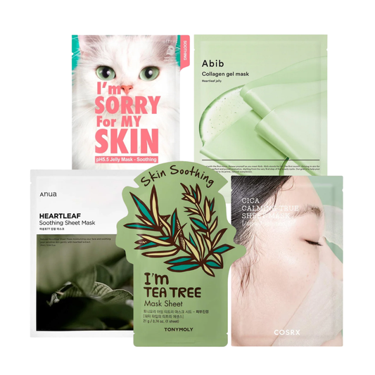 ELIKO GLOW Soothing Sheet Mask Set