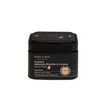 Load image into Gallery viewer, MARY &amp; MAY Premium Idebenone Blackberry Complex Essence Mask (20ea)