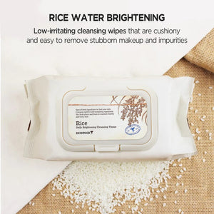 SKINFOOD Rice Daily Brightening Cleansing Tissues 380ml