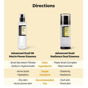 COSRX Advanced Snail Radiance Dual Essence