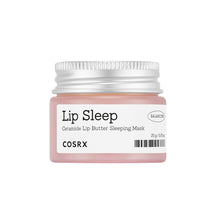 Load image into Gallery viewer, COSRX Balancium Ceramide Lip Butter Sleeping Mask is a rich, nourishing treatment designed to deeply hydrate and repair dry, chapped lips overnight. Formulated with Shea Butter, Coconut Oil, and Mango Seed Butter, it locks in moisture for lasting softness. Enriched with Ceramide NP and Phytosphingosine, it helps to strengthen the skin barrier and protect delicate lips. Wake up to smoother, plumper, and healthier-looking lips. Perfect for intense hydration and repair.