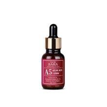Load image into Gallery viewer, COS DE BAHA (A5) Azelaic Acid 5% Facial Serum is a versatile serum suitable for all skin types, particularly effective for those with sensitive or blemish-prone skin. It contains 5% Azelaic Acid, which helps to reduce redness, clear blemishes, and even out skin tone. Niacinamide enhances skin clarity and texture, while Aloe Barbadensis Leaf Extract and Sodium Hyaluronate offer soothing hydration. Panthenol and extracts of Green Tea and Edelweiss provide additional calming and antioxidant benefits. This seru