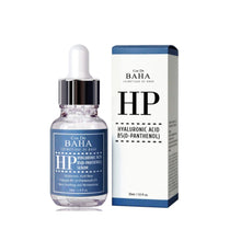 Load image into Gallery viewer, COS DE BAHA (HP) Hyaluronic Acid + B5 (D-Panthenol) Serum is a deeply hydrating serum suitable for all skin types, especially those needing extra moisture and repair. This formula features a blend of Hyaluronic Acid and 4% Vitamin B5, which together hydrate and strengthen the skin’s moisture barrier. 2% Niacinamide enhances skin tone and texture, while botanical extracts like Rosa Damascena and Lavandula Angustifolia soothe and calm the skin. This serum is perfect for daily use to achieve plump, soft, and s