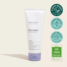 Load image into Gallery viewer, MARY &amp; MAY White Collagen Cleansing Foam 150ml