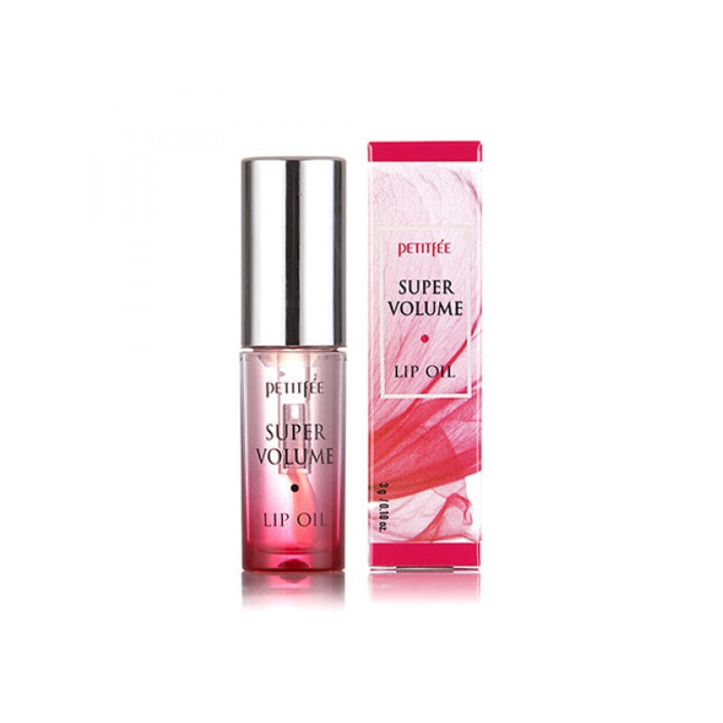 PETITFEE Super Volume Lip Oil is a nourishing lip oil designed to hydrate and enhance your lips' natural volume. Formulated with a blend of botanical oils, including Jojoba, Macadamia, and Sweet Almond Oil, it provides deep moisture and a glossy finish without feeling sticky. Infused with Rose and Calendula Extracts, this lip oil soothes and softens, leaving lips looking plump and healthy. Perfect for daily use, it gives your lips a smooth and hydrated appearance with a subtle shine.