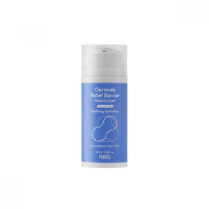 PURITO Dermide Relief Barrier Moisturizer is a rich, soothing cream designed to repair and strengthen the skin barrier. Formulated with nourishing ingredients like Ceramides, Meadowfoam Seed Oil, Squalane, and Shea Butter, it provides deep hydration while locking in moisture to restore the skin's natural defenses. Enriched with Panthenol and Allantoin, this moisturizer calms irritation and supports skin recovery, leaving the skin soft, smooth, and resilient. Ideal for dry and sensitive skin, it delivers lon