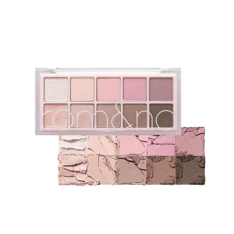 ROMAND Better Than Palette #06 Peony Nude Garden offers a dreamy collection of soft, romantic shades inspired by peony blossoms. With a mix of matte, shimmer, and glitter finishes, this versatile palette is perfect for creating natural, everyday looks or elegant, bold eye makeup. Its silky-smooth texture ensures effortless blending and long-lasting wear, while the lightweight formula adds a delicate touch to your eyes. A must-have for those seeking timeless, feminine beauty.