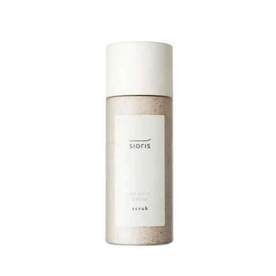SIORIS My Soft Grain Scrub is a gentle exfoliator made with 86% organic Oat Kernel Flour, Rice Powder, and Hulls to effectively remove dead skin without irritation. Infused with Houttuynia Cordata and Scutellaria Baicalensis for soothing benefits, plus Coconut and Pine Leaf Extracts to nourish and refresh the skin. This natural scrub is perfect for all skin types, especially sensitive, leaving skin smooth and revitalized.