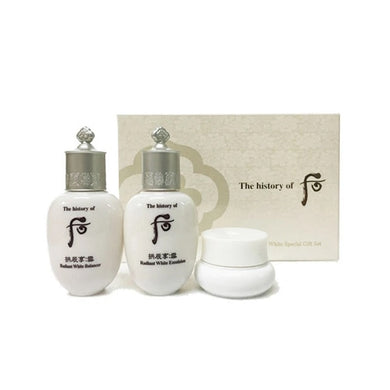 THE HISTORY OF WHOO  Gongjinhyang Seol Radiant White 3pc Set