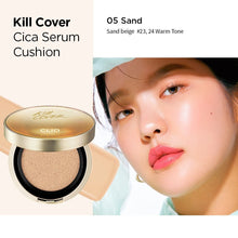 Load image into Gallery viewer, CLIO Kill Cover Cica Serum Cushion + Refill (4 Colors Available)